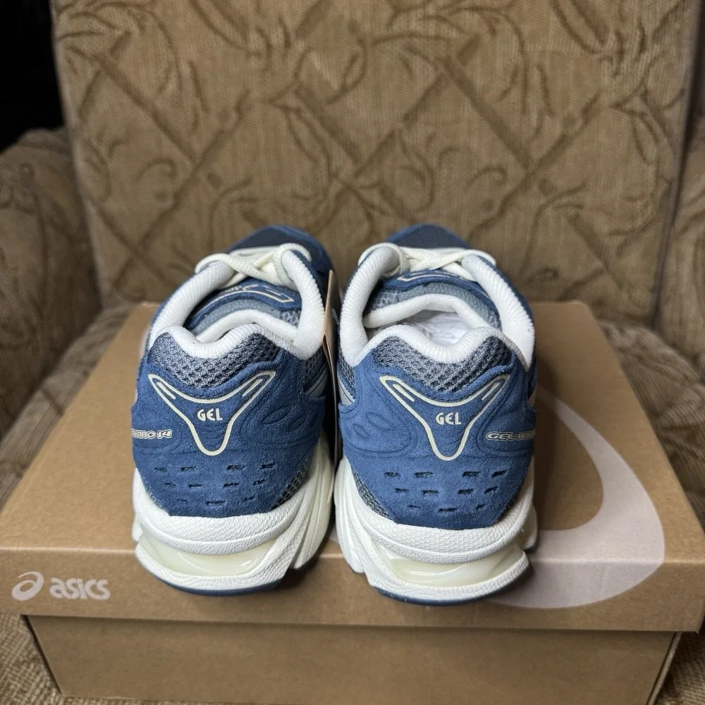 ASICS Gel‎ Kayano 14 Mens 7 Womens 8.5 Dark Pewter Seal Grey 1201A161-029 Shoes - Picture 6 of 8